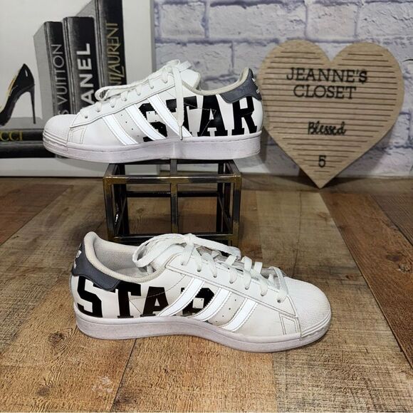 Adidas Originals Superstar White & Black Casual Shoes FV2816 main image 6